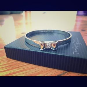 Kate spade silver bow bracelet